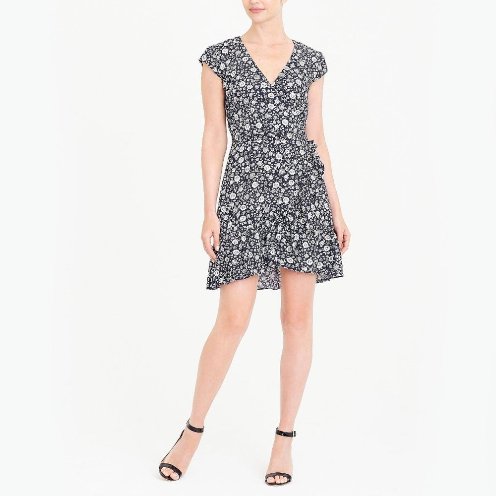 NWOT J. Crew Mercantile Printed Mini Dress Size 4P